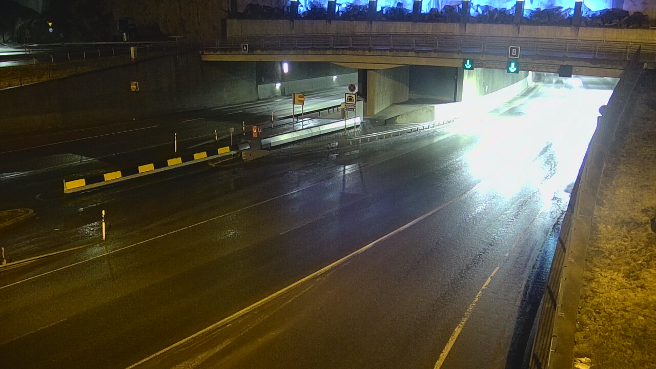 Kelikamerat Kuva Tie 12 Tampere, Rantatunneli puomi, itä, Tampere, Pirkanmaa