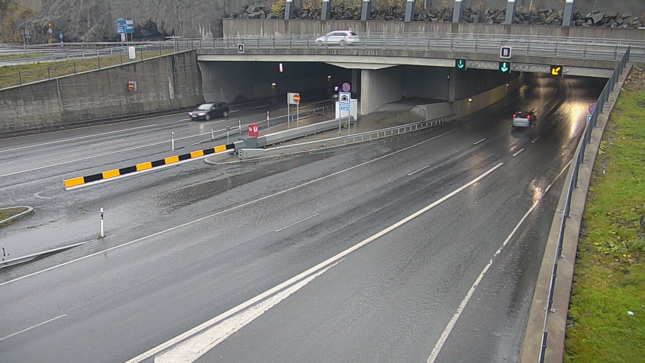 Kelikamerat Kuva Tie 12 Tampere, Rantatunneli puomi, itä, Tampere, Pirkanmaa