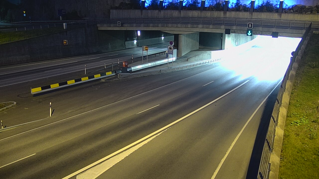 Kelikamerat Kuva Tie 12 Tampere, Rantatunneli puomi, itä, Tampere, Pirkanmaa