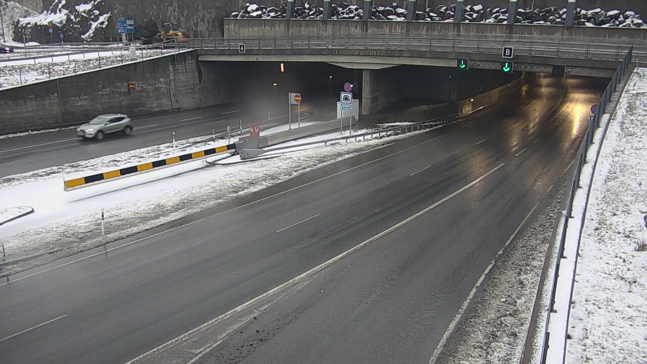 Kelikamerat Kuva Tie 12 Tampere, Rantatunneli puomi, itä, Tampere, Pirkanmaa