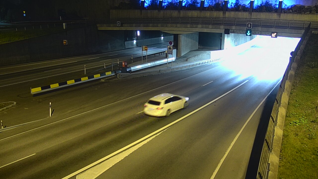 Kelikamerat Kuva Tie 12 Tampere, Rantatunneli puomi, itä, Tampere, Pirkanmaa