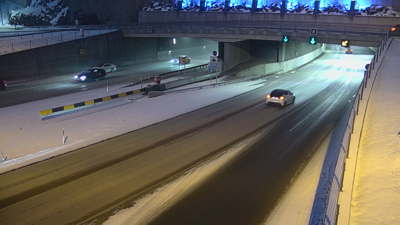 Kelikamerat Kuva Tie 12 Tampere, Rantatunneli puomi, itä, Tampere, Pirkanmaa