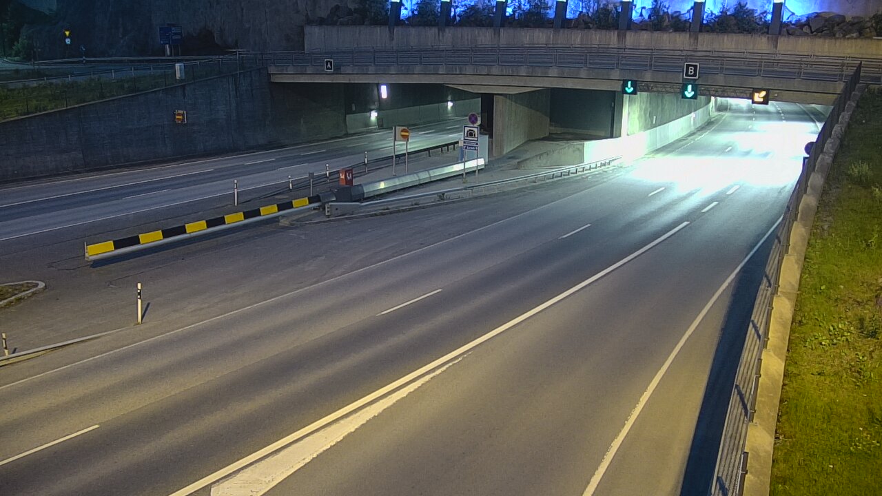 Kelikamerat Kuva Tie 12 Tampere, Rantatunneli puomi, itä, Tampere, Pirkanmaa