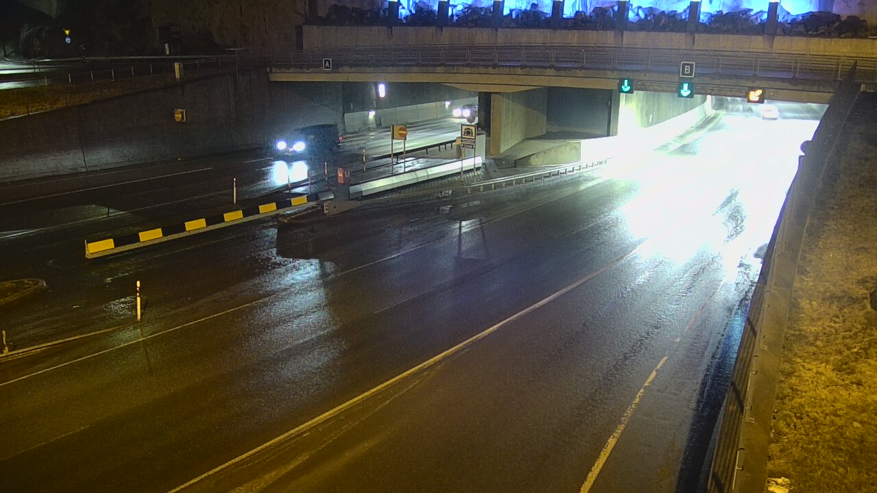 Kelikamerat Kuva Tie 12 Tampere, Rantatunneli puomi, itä, Tampere, Pirkanmaa