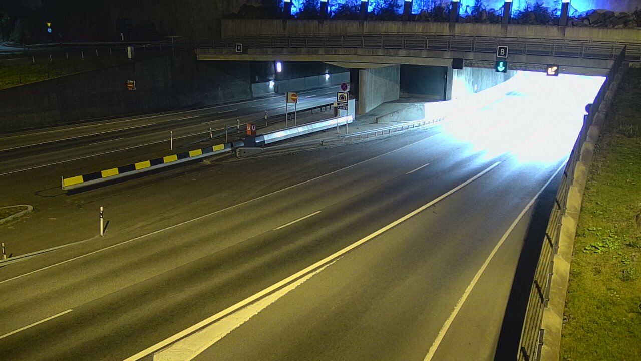 Kelikamerat Kuva Tie 12 Tampere, Rantatunneli puomi, itä, Tampere, Pirkanmaa