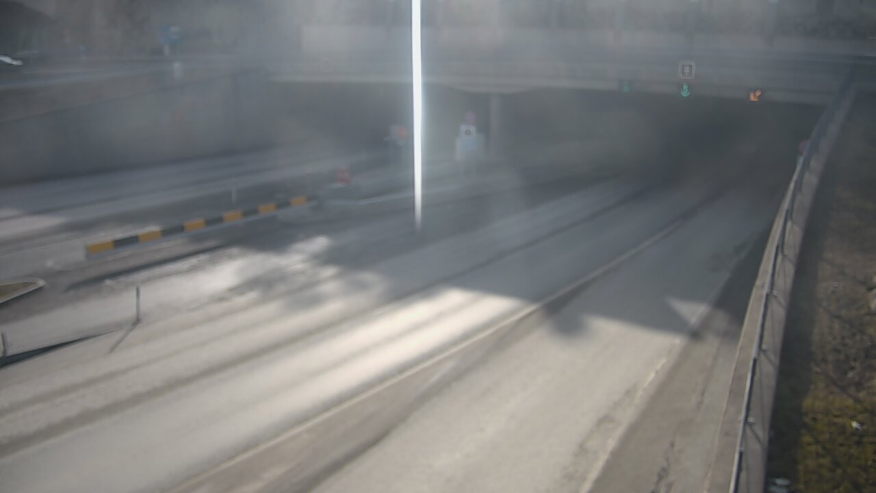 Kelikamerat Kuva Tie 12 Tampere, Rantatunneli puomi, itä, Tampere, Pirkanmaa