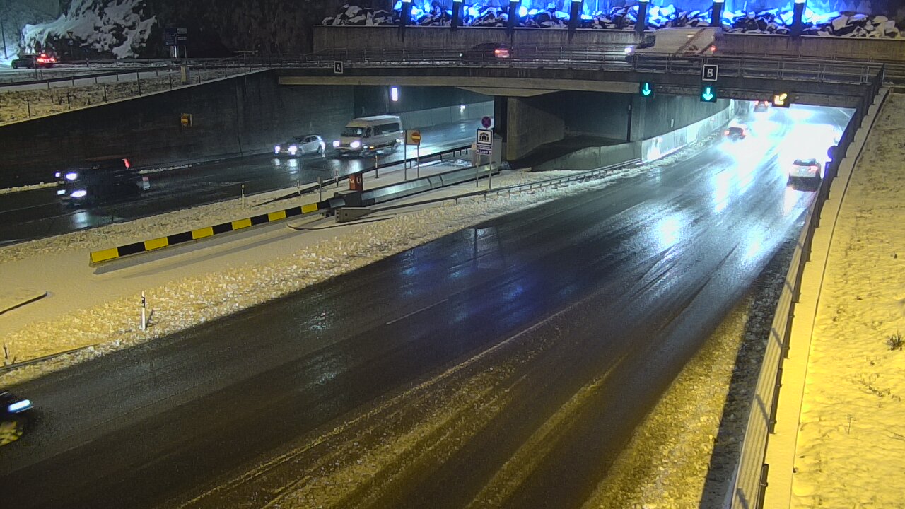 Kelikamerat Kuva Tie 12 Tampere, Rantatunneli puomi, itä, Tampere, Pirkanmaa