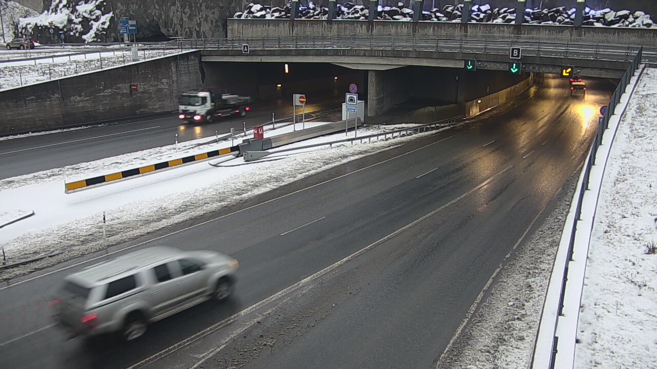 Kelikamerat Kuva Tie 12 Tampere, Rantatunneli puomi, itä, Tampere, Pirkanmaa