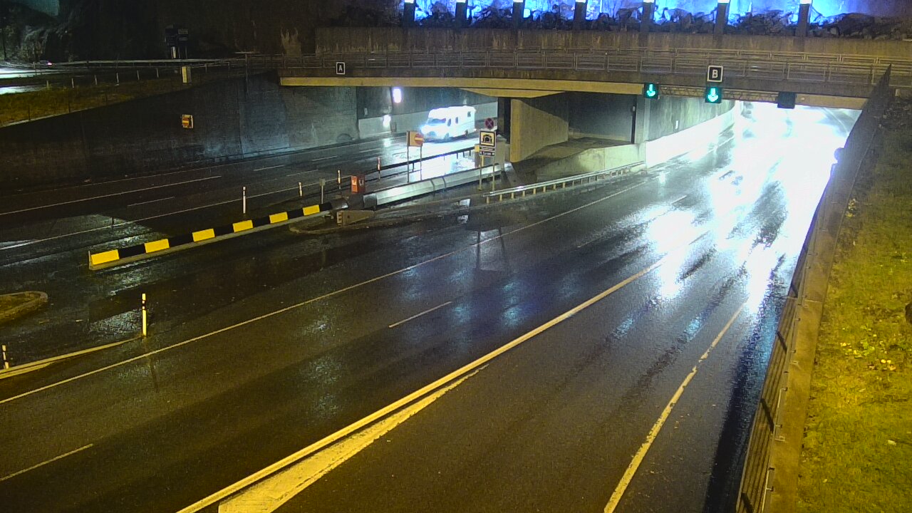 Kelikamerat Kuva Tie 12 Tampere, Rantatunneli puomi, itä, Tampere, Pirkanmaa