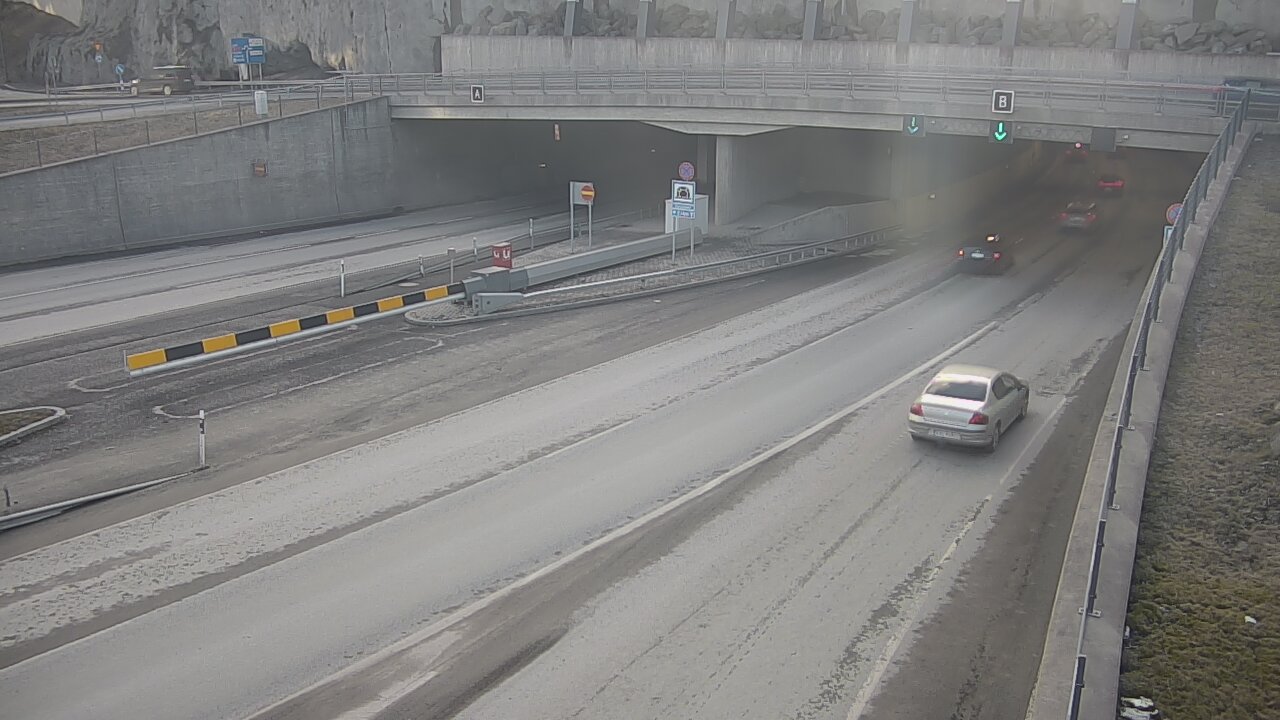 Kelikamerat Kuva Tie 12 Tampere, Rantatunneli puomi, itä, Tampere, Pirkanmaa