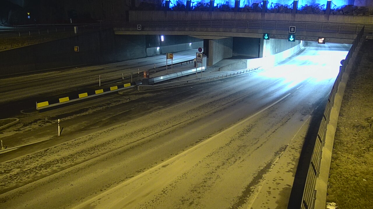 Kelikamerat Kuva Tie 12 Tampere, Rantatunneli puomi, itä, Tampere, Pirkanmaa