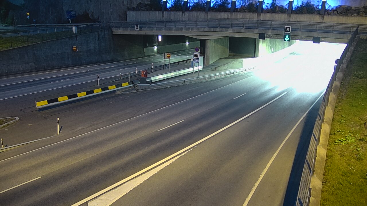 Kelikamerat Kuva Tie 12 Tampere, Rantatunneli puomi, itä, Tampere, Pirkanmaa
