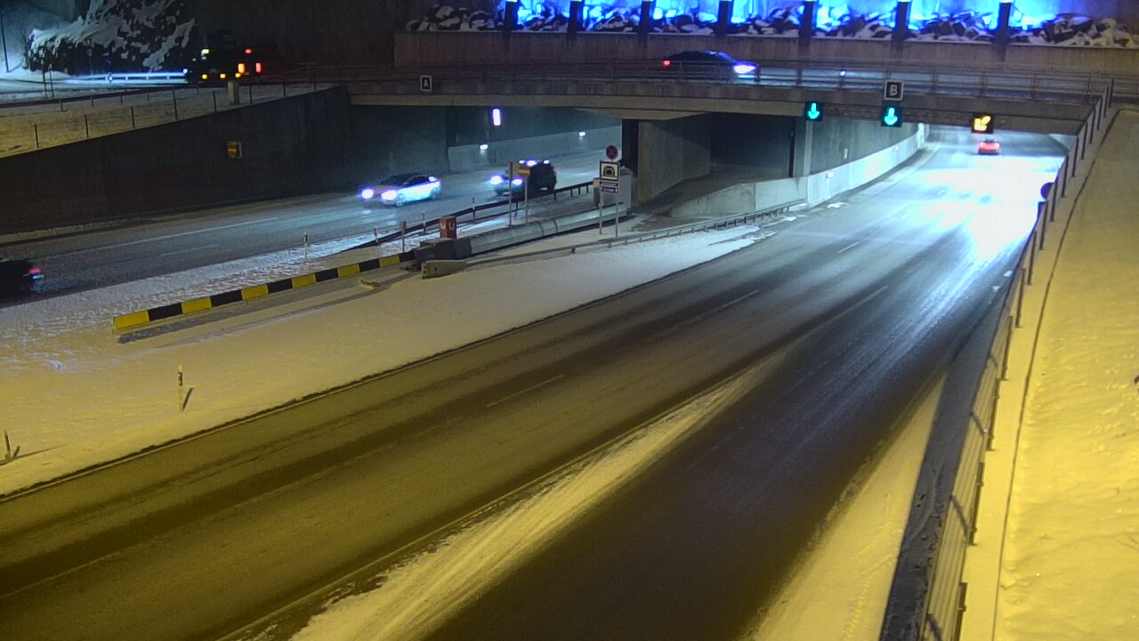 Kelikamerat Kuva Tie 12 Tampere, Rantatunneli puomi, itä, Tampere, Pirkanmaa