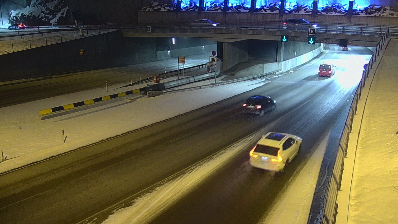 Kelikamerat Kuva Tie 12 Tampere, Rantatunneli puomi, itä, Tampere, Pirkanmaa