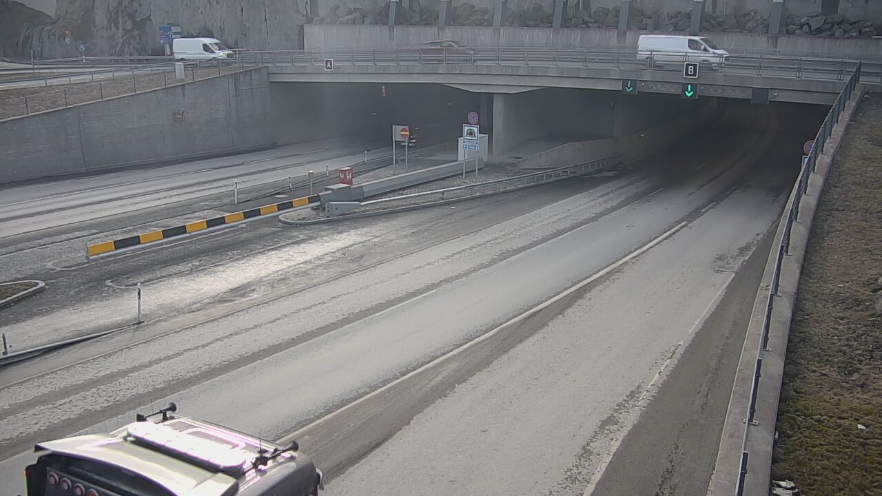 Kelikamerat Kuva Tie 12 Tampere, Rantatunneli puomi, itä, Tampere, Pirkanmaa