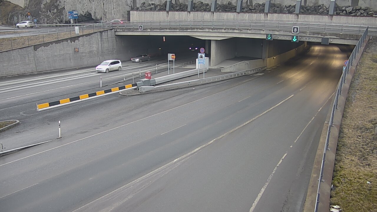 Kelikamerat Kuva Tie 12 Tampere, Rantatunneli puomi, itä, Tampere, Pirkanmaa