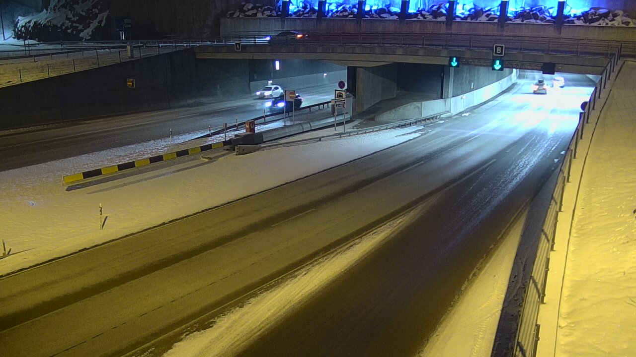 Kelikamerat Kuva Tie 12 Tampere, Rantatunneli puomi, itä, Tampere, Pirkanmaa