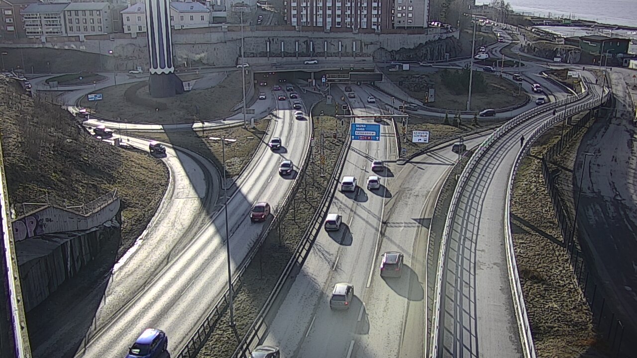 Weather Camera Image Road 12 Tampere, Rauhaniemi, Tampere, Pirkanmaa