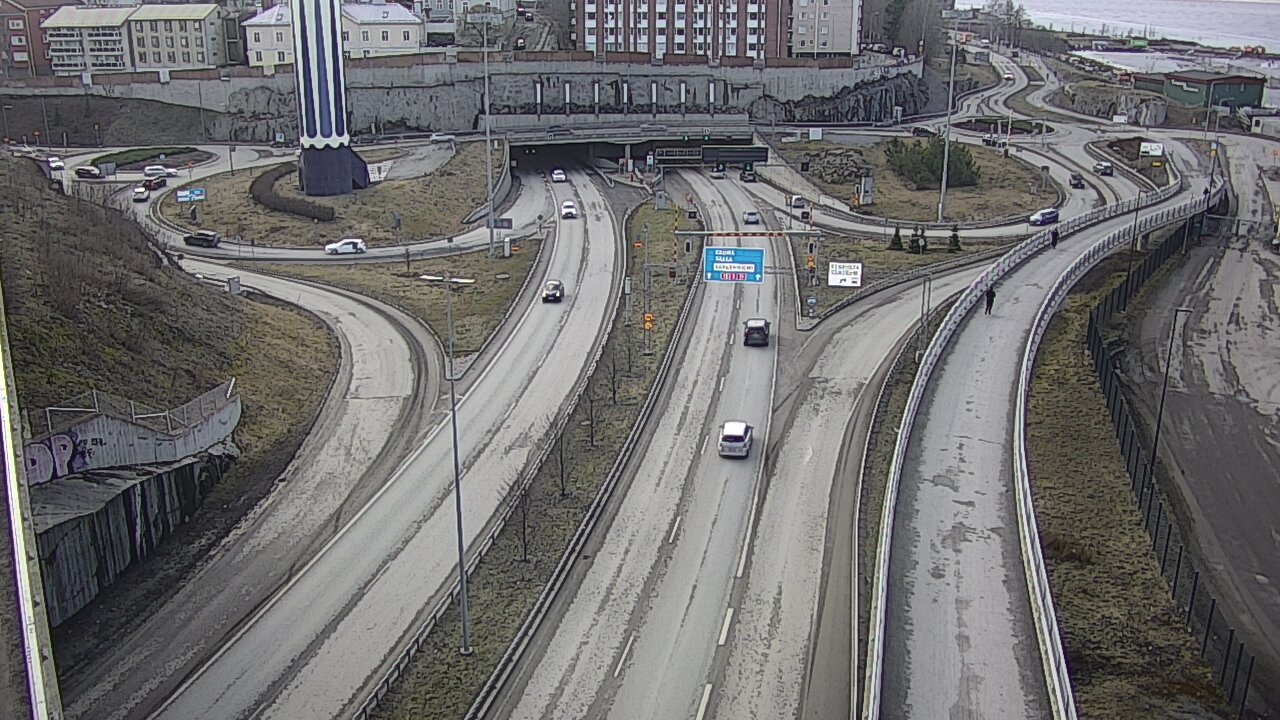 Weather Camera Image Road 12 Tampere, Rauhaniemi, Tampere, Pirkanmaa