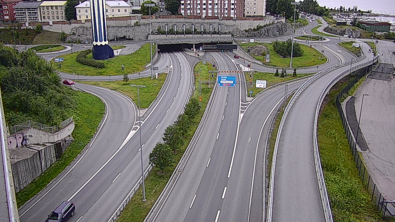 Weather Camera Image Väg 12 Tammerfors, Rauhaniemi, Tampere, Pirkanmaa