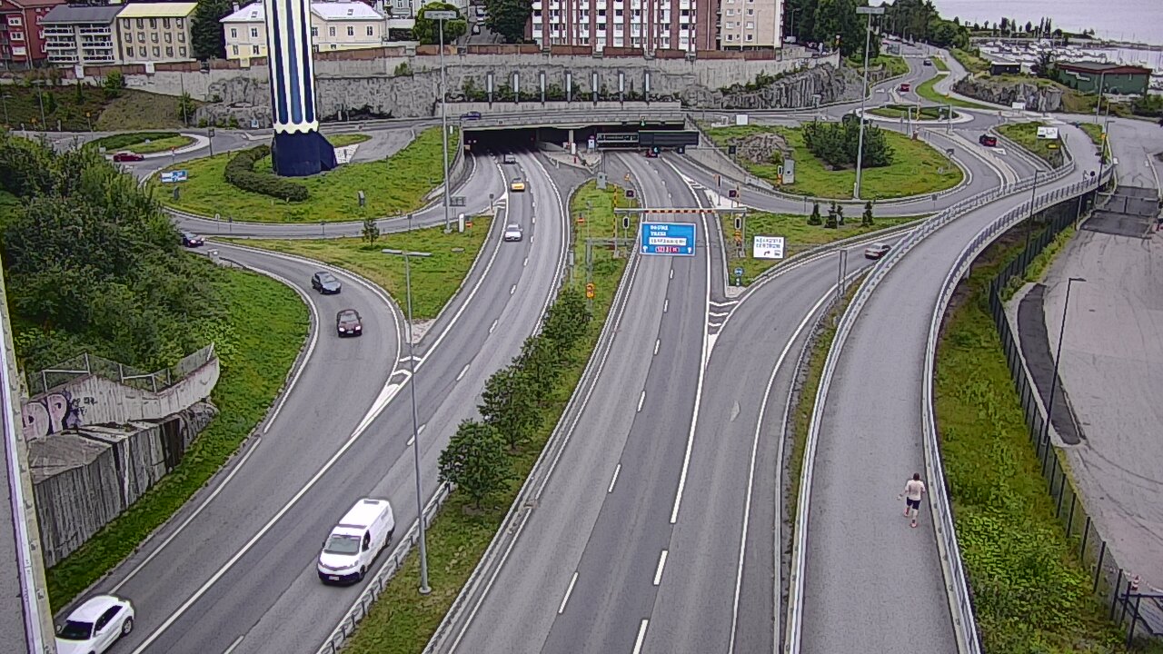 Weather Camera Image Väg 12 Tammerfors, Rauhaniemi, Tampere, Pirkanmaa