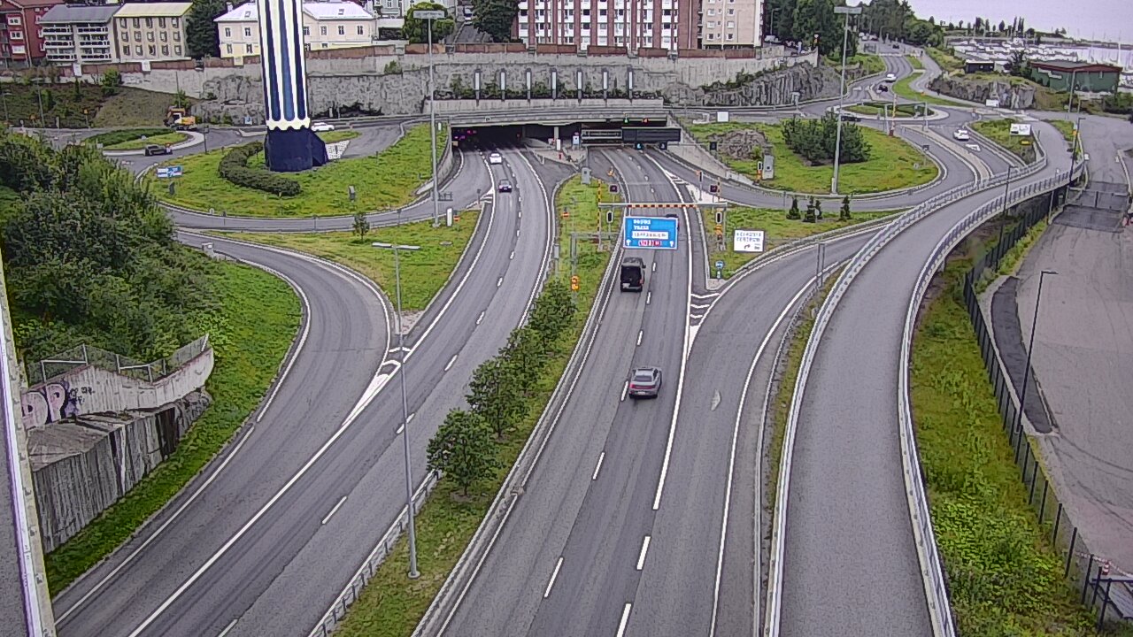 Weather Camera Image Väg 12 Tammerfors, Rauhaniemi, Tampere, Pirkanmaa