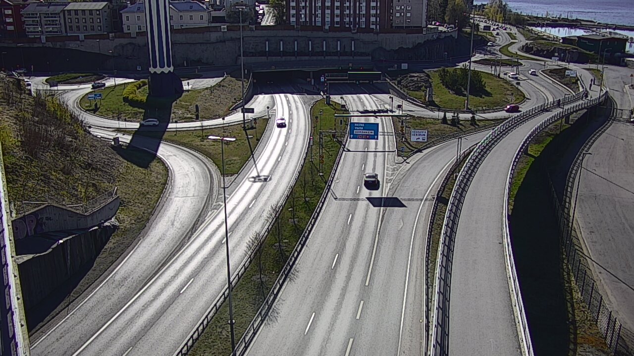 Weather Camera Image Väg 12 Tammerfors, Rauhaniemi, Tampere, Pirkanmaa