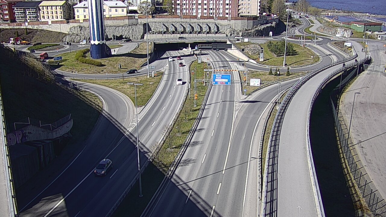 Weather Camera Image Väg 12 Tammerfors, Rauhaniemi, Tampere, Pirkanmaa