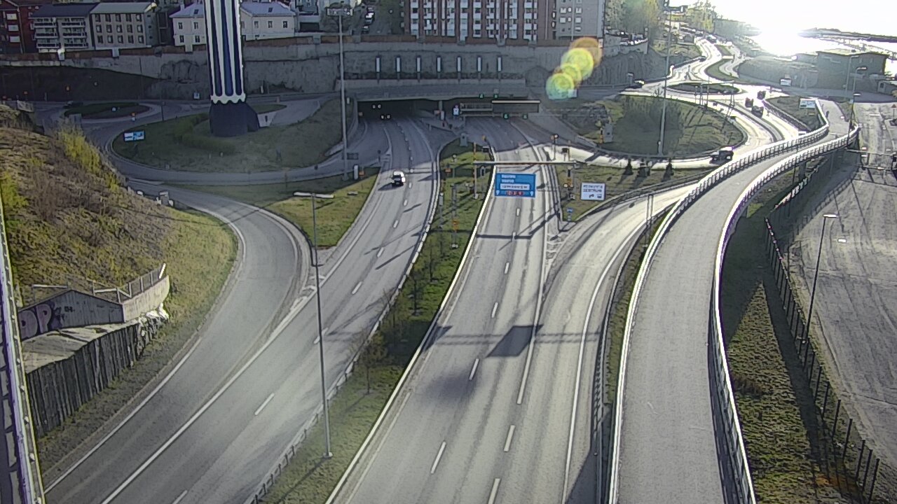 Weather Camera Image Väg 12 Tammerfors, Rauhaniemi, Tampere, Pirkanmaa