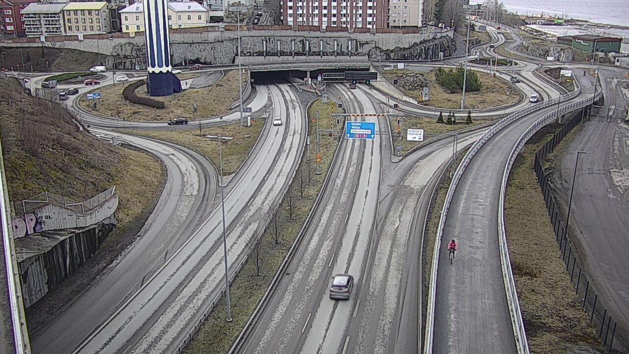 Weather Camera Image Road 12 Tampere, Rauhaniemi, Tampere, Pirkanmaa