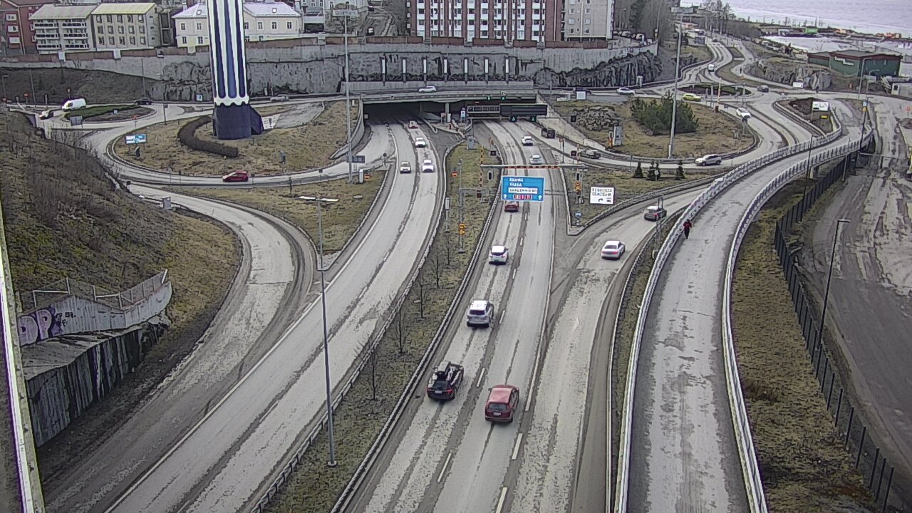 Weather Camera Image Road 12 Tampere, Rauhaniemi, Tampere, Pirkanmaa