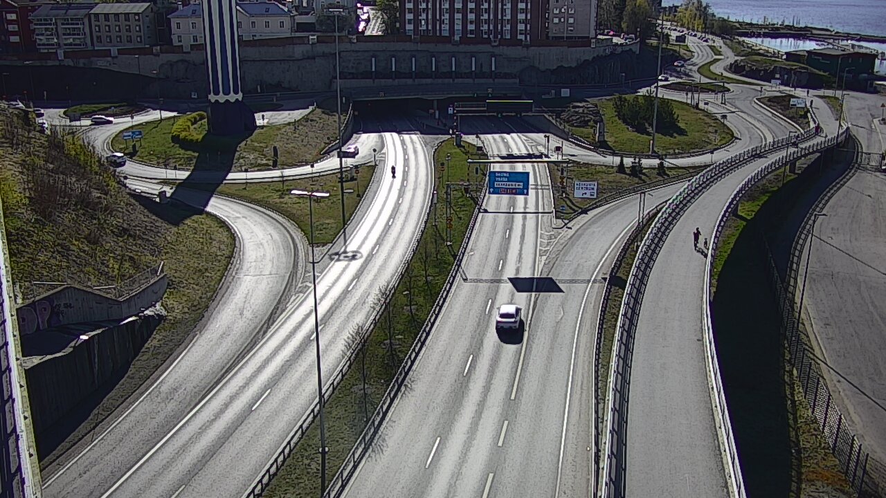 Weather Camera Image Väg 12 Tammerfors, Rauhaniemi, Tampere, Pirkanmaa