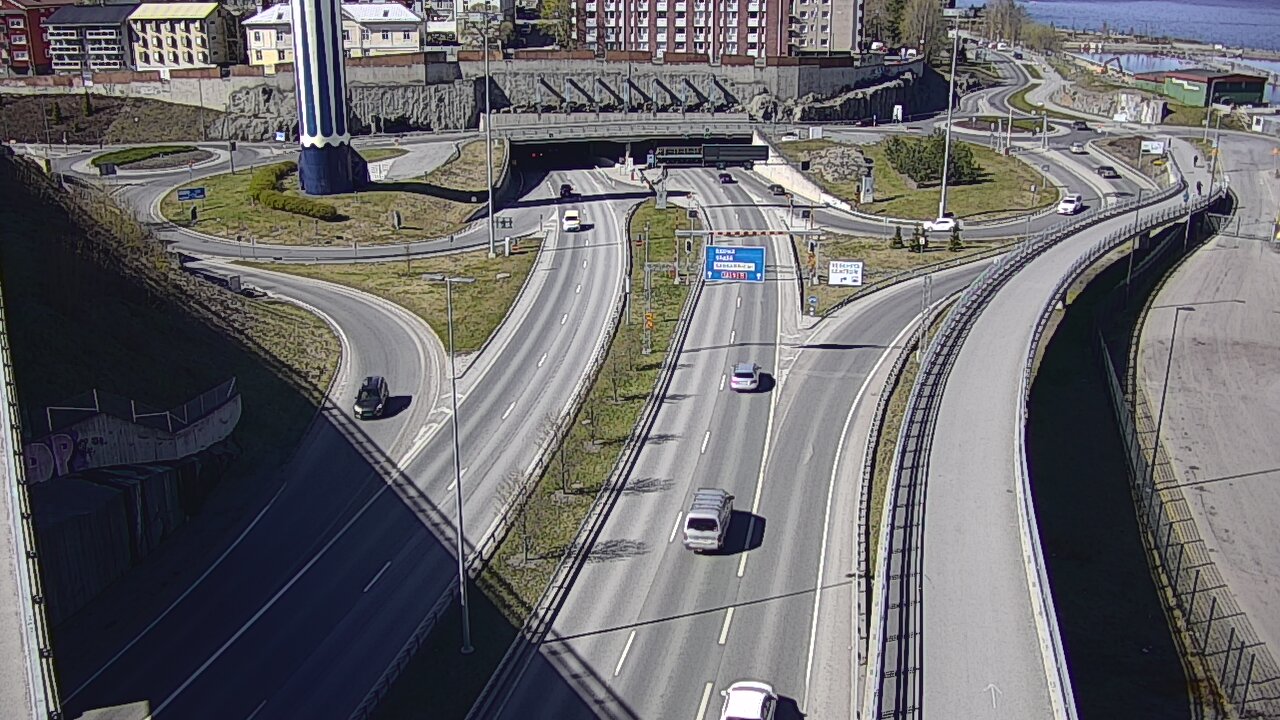 Weather Camera Image Väg 12 Tammerfors, Rauhaniemi, Tampere, Pirkanmaa