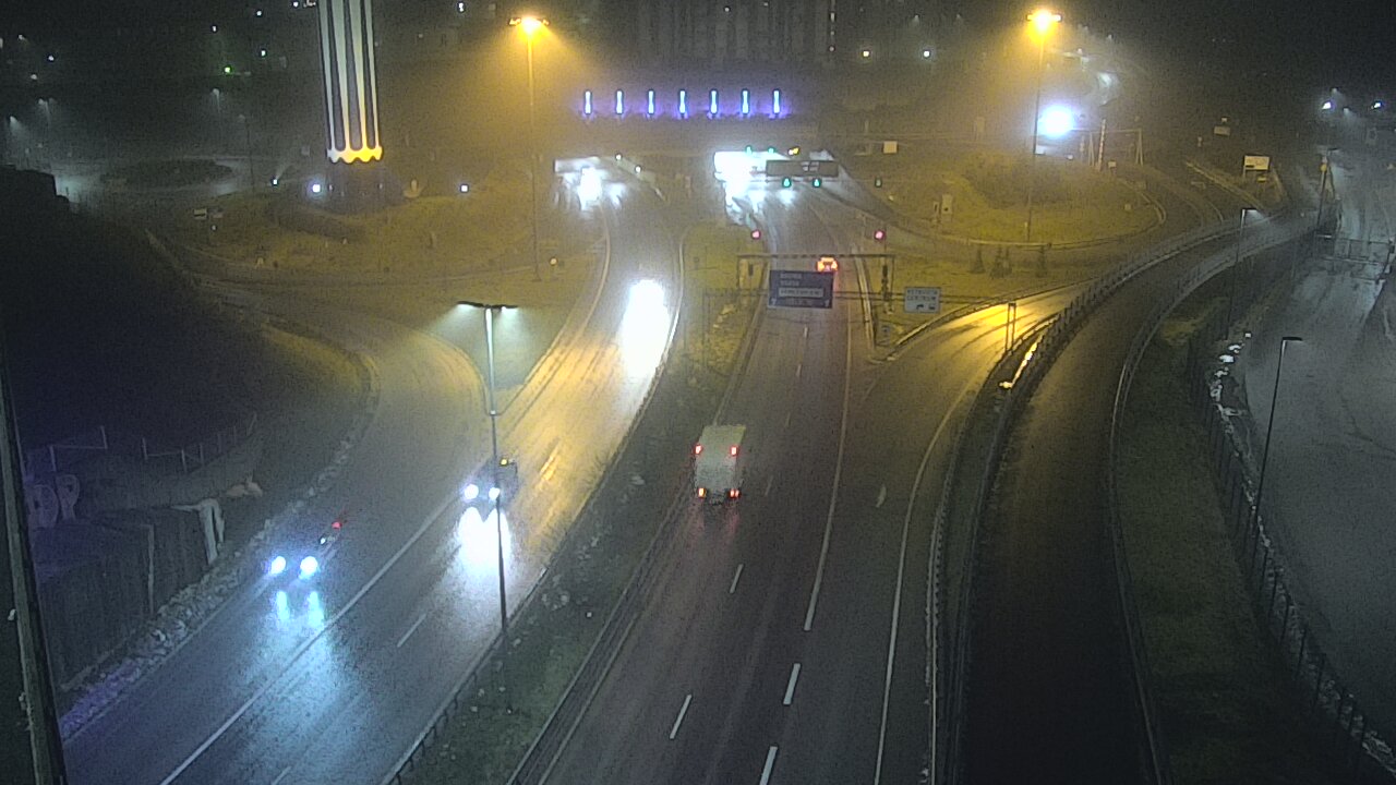 Weather Camera Image Road 12 Tampere, Rauhaniemi, Tampere, Pirkanmaa