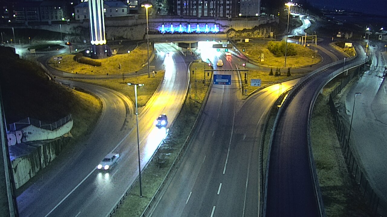 Weather Camera Image Road 12 Tampere, Rauhaniemi, Tampere, Pirkanmaa