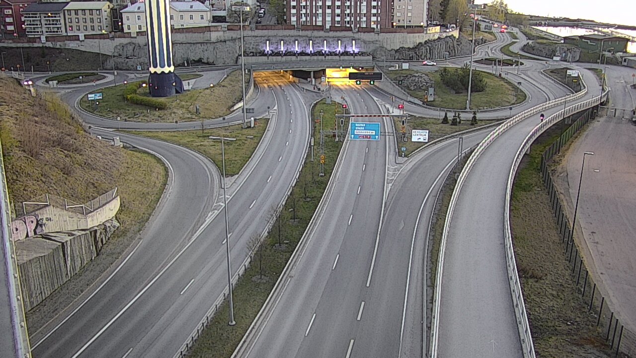 Weather Camera Image Väg 12 Tammerfors, Rauhaniemi, Tampere, Pirkanmaa