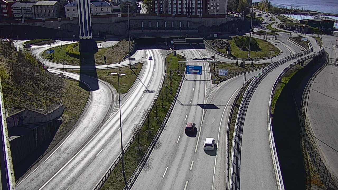 Weather Camera Image Väg 12 Tammerfors, Rauhaniemi, Tampere, Pirkanmaa