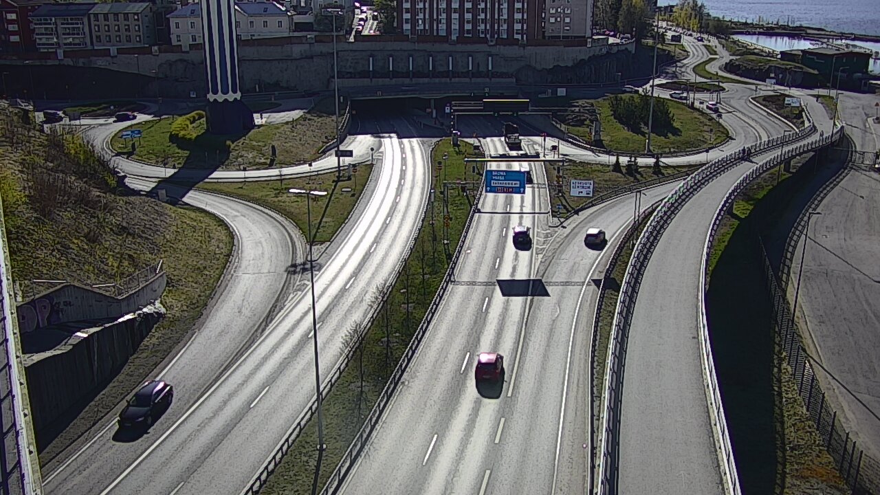 Weather Camera Image Väg 12 Tammerfors, Rauhaniemi, Tampere, Pirkanmaa