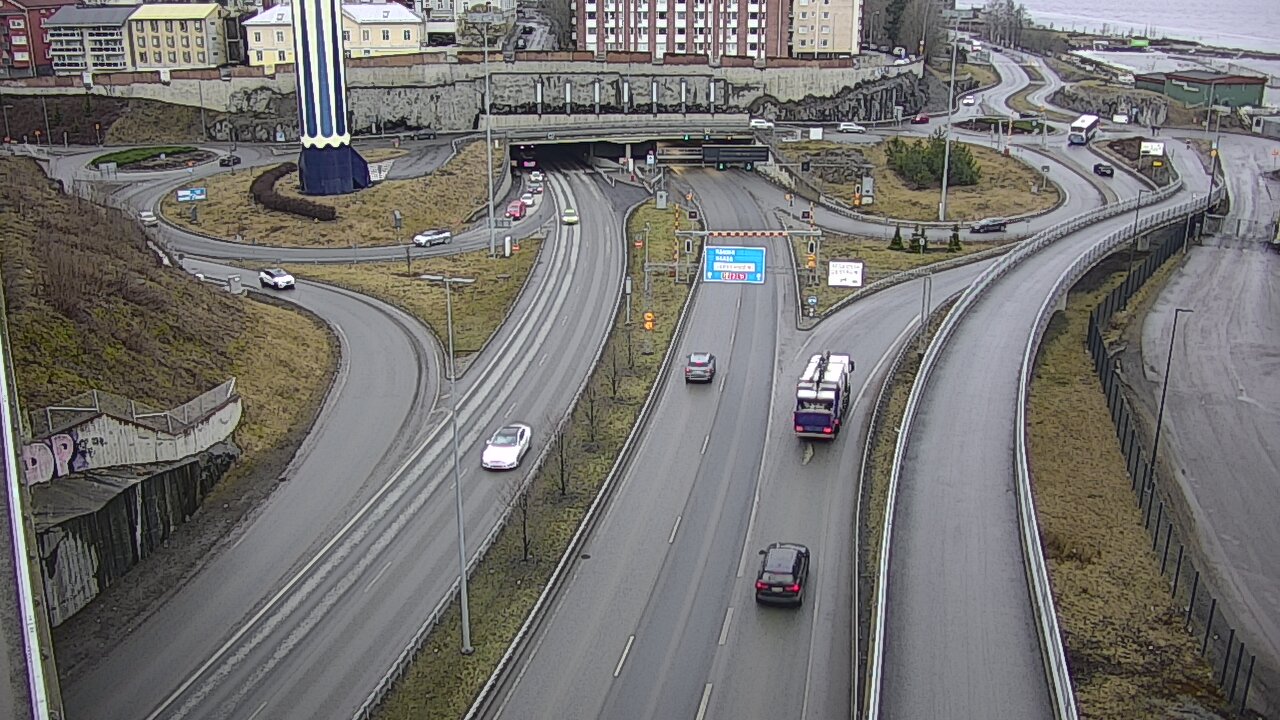 Weather Camera Image Road 12 Tampere, Rauhaniemi, Tampere, Pirkanmaa