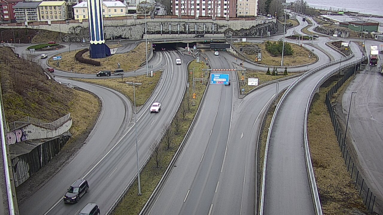 Weather Camera Image Road 12 Tampere, Rauhaniemi, Tampere, Pirkanmaa