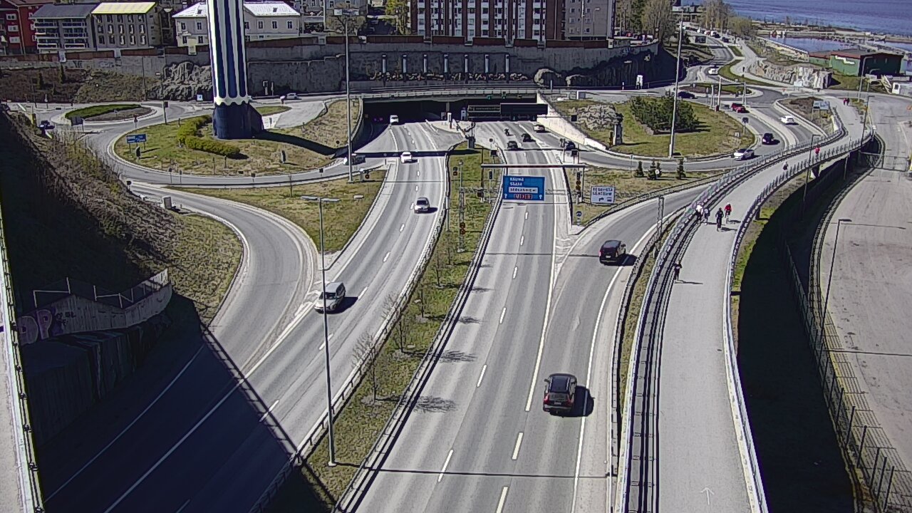 Weather Camera Image Väg 12 Tammerfors, Rauhaniemi, Tampere, Pirkanmaa