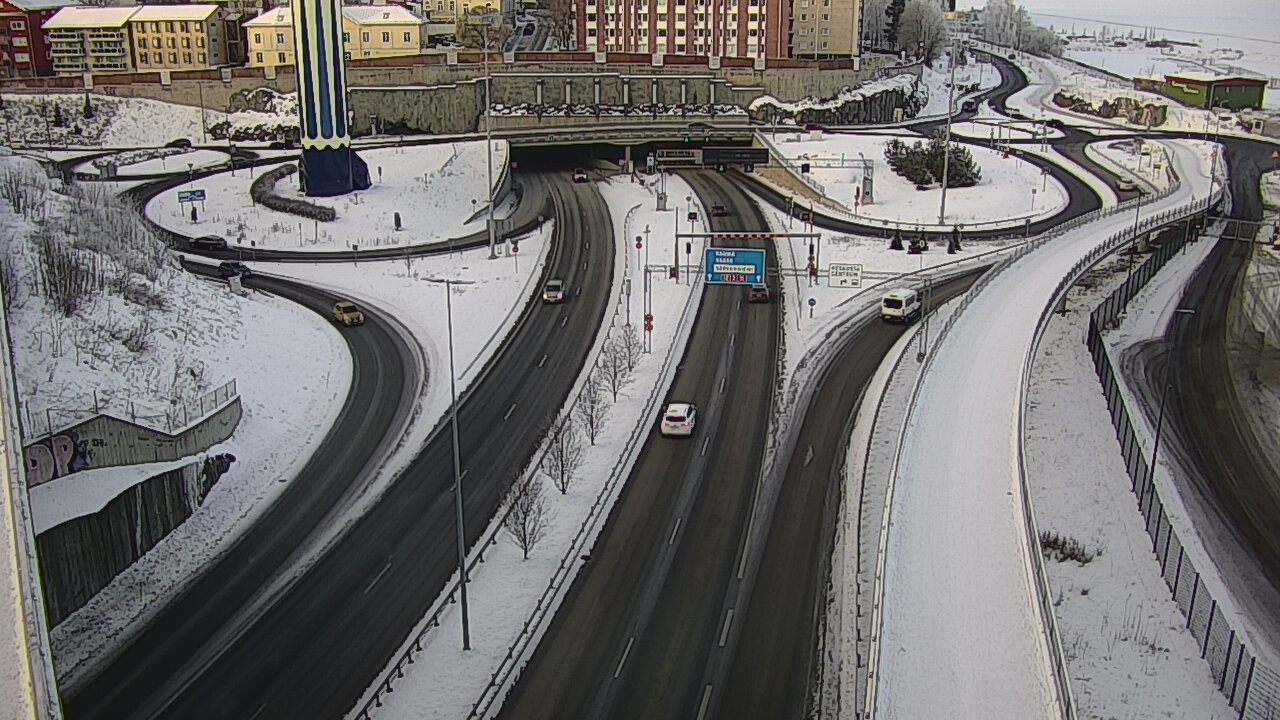 Weather Camera Image Road 12 Tampere, Rauhaniemi, Tampere, Pirkanmaa
