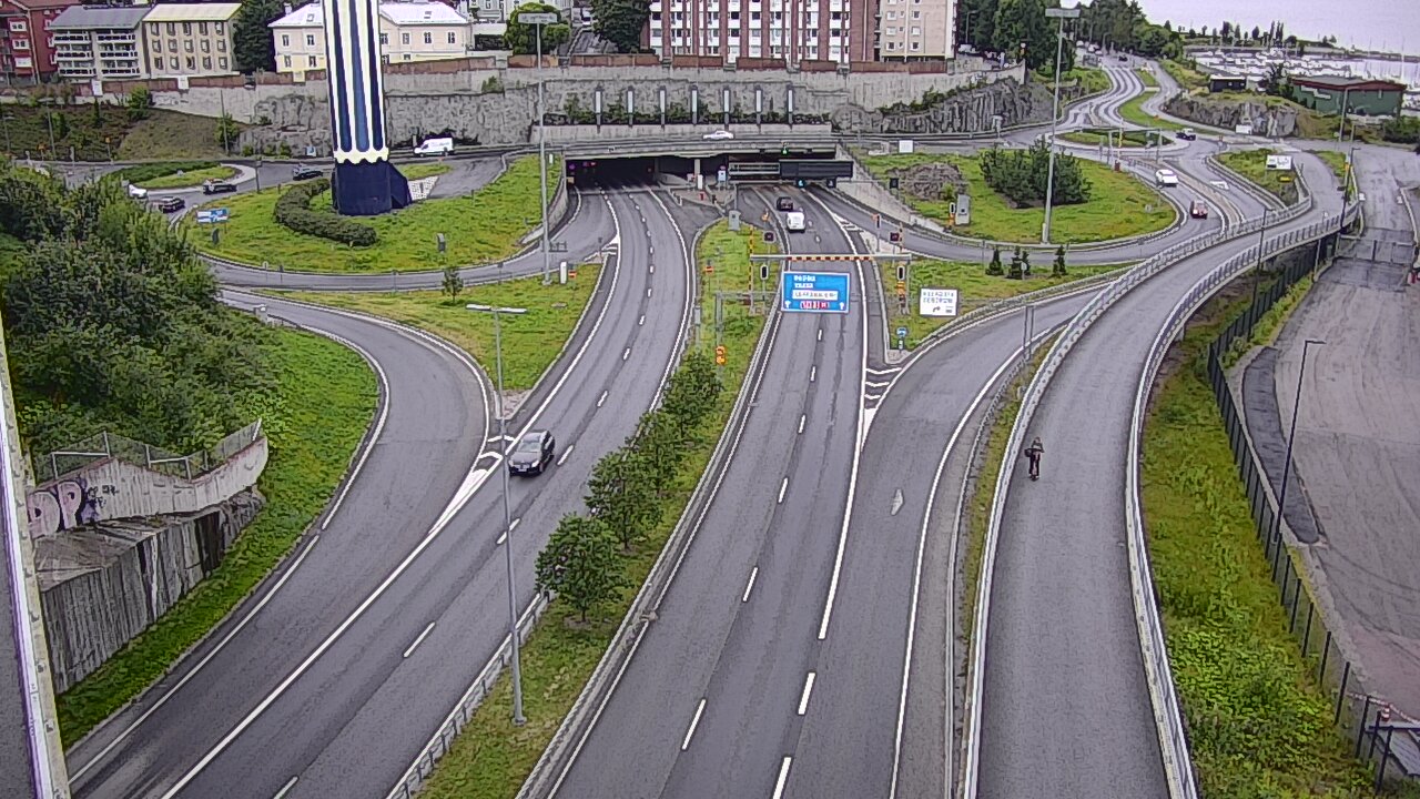 Weather Camera Image Väg 12 Tammerfors, Rauhaniemi, Tampere, Pirkanmaa