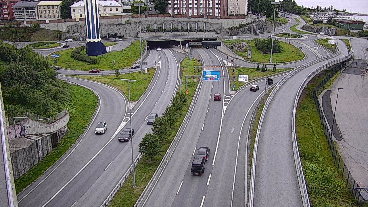 Weather Camera Image Road 12 Tampere, Rauhaniemi, Tampere, Pirkanmaa