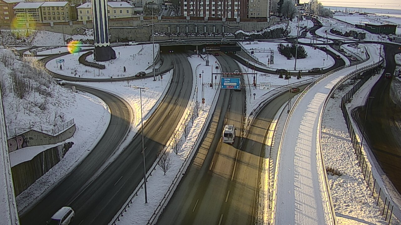 Weather Camera Image Road 12 Tampere, Rauhaniemi, Tampere, Pirkanmaa