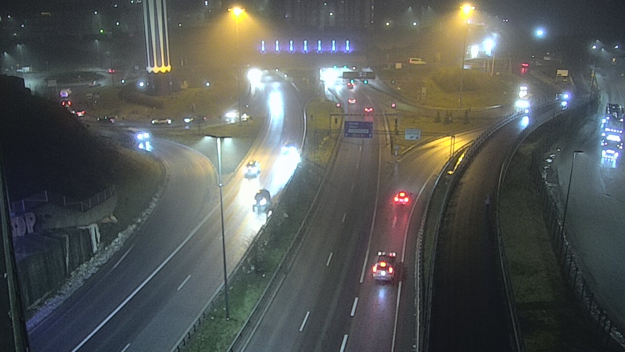 Weather Camera Image Road 12 Tampere, Rauhaniemi, Tampere, Pirkanmaa