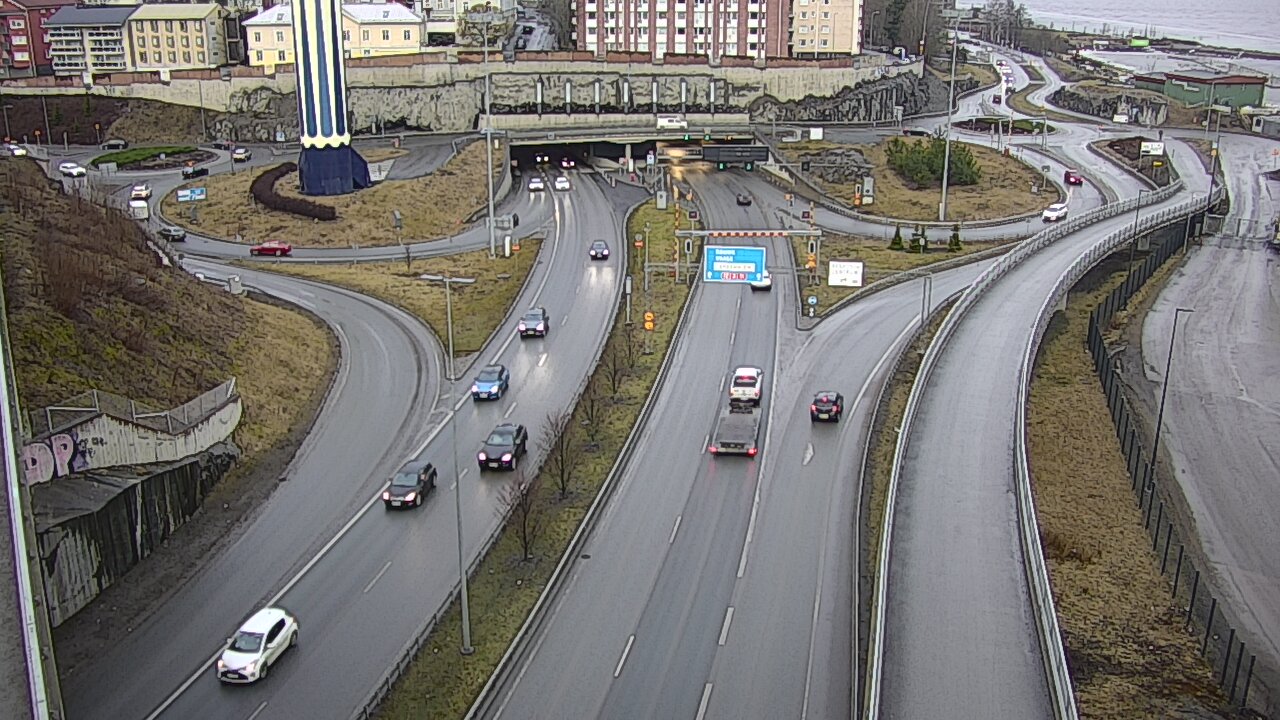 Weather Camera Image Road 12 Tampere, Rauhaniemi, Tampere, Pirkanmaa