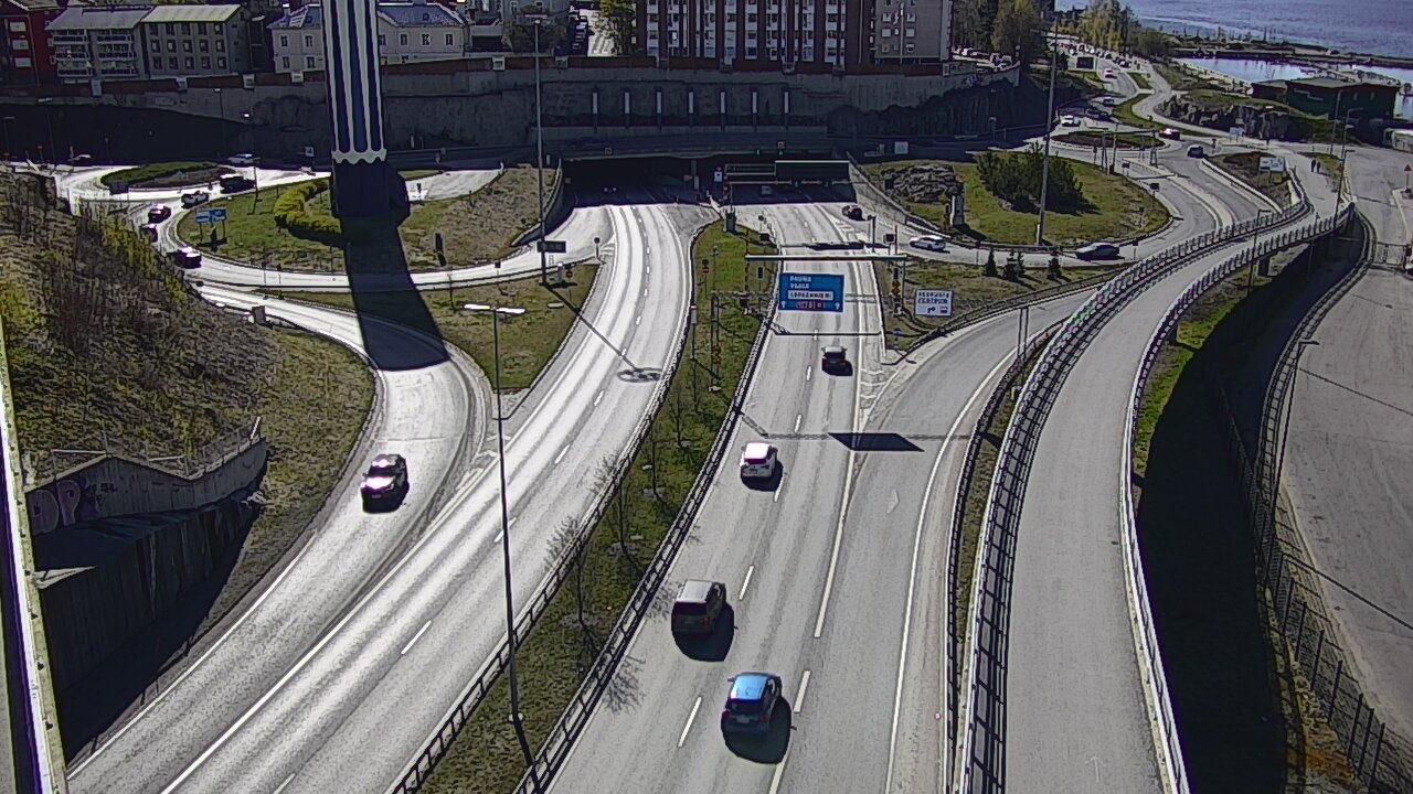 Weather Camera Image Väg 12 Tammerfors, Rauhaniemi, Tampere, Pirkanmaa