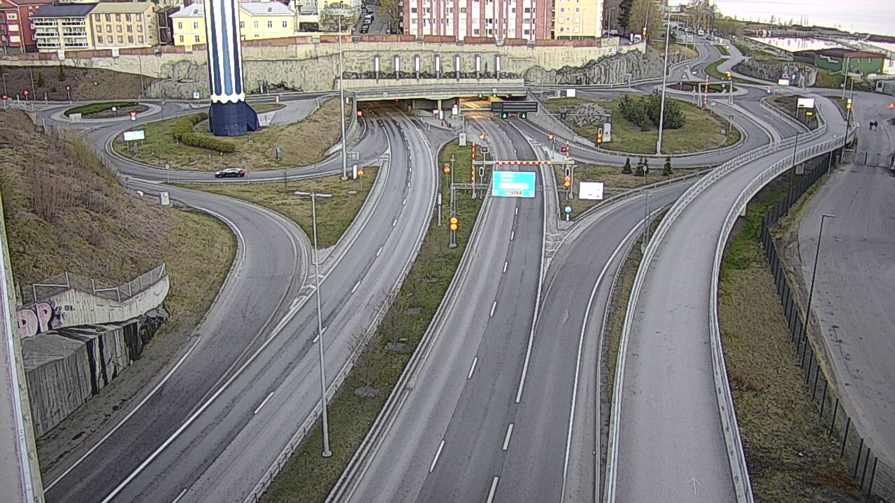 Weather Camera Image Väg 12 Tammerfors, Rauhaniemi, Tampere, Pirkanmaa