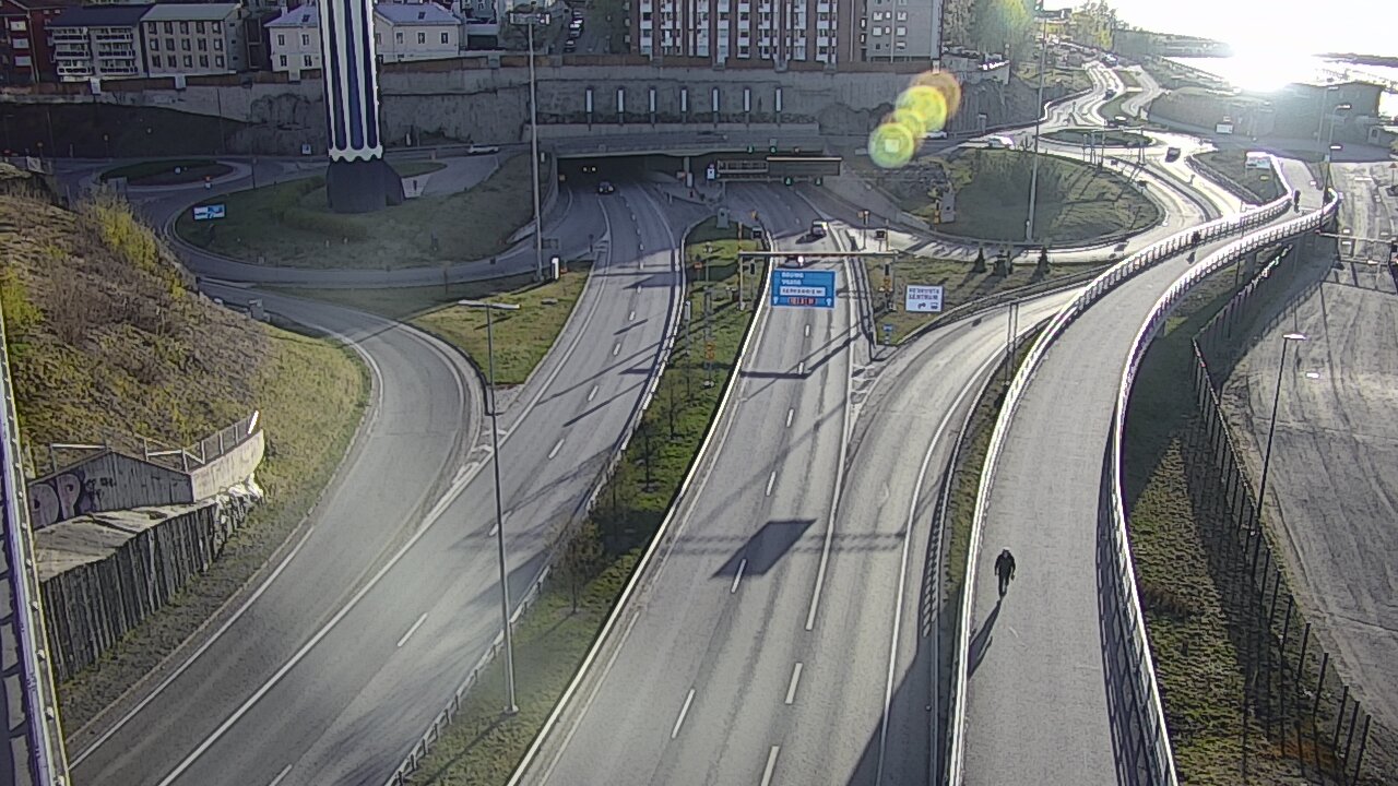 Weather Camera Image Väg 12 Tammerfors, Rauhaniemi, Tampere, Pirkanmaa